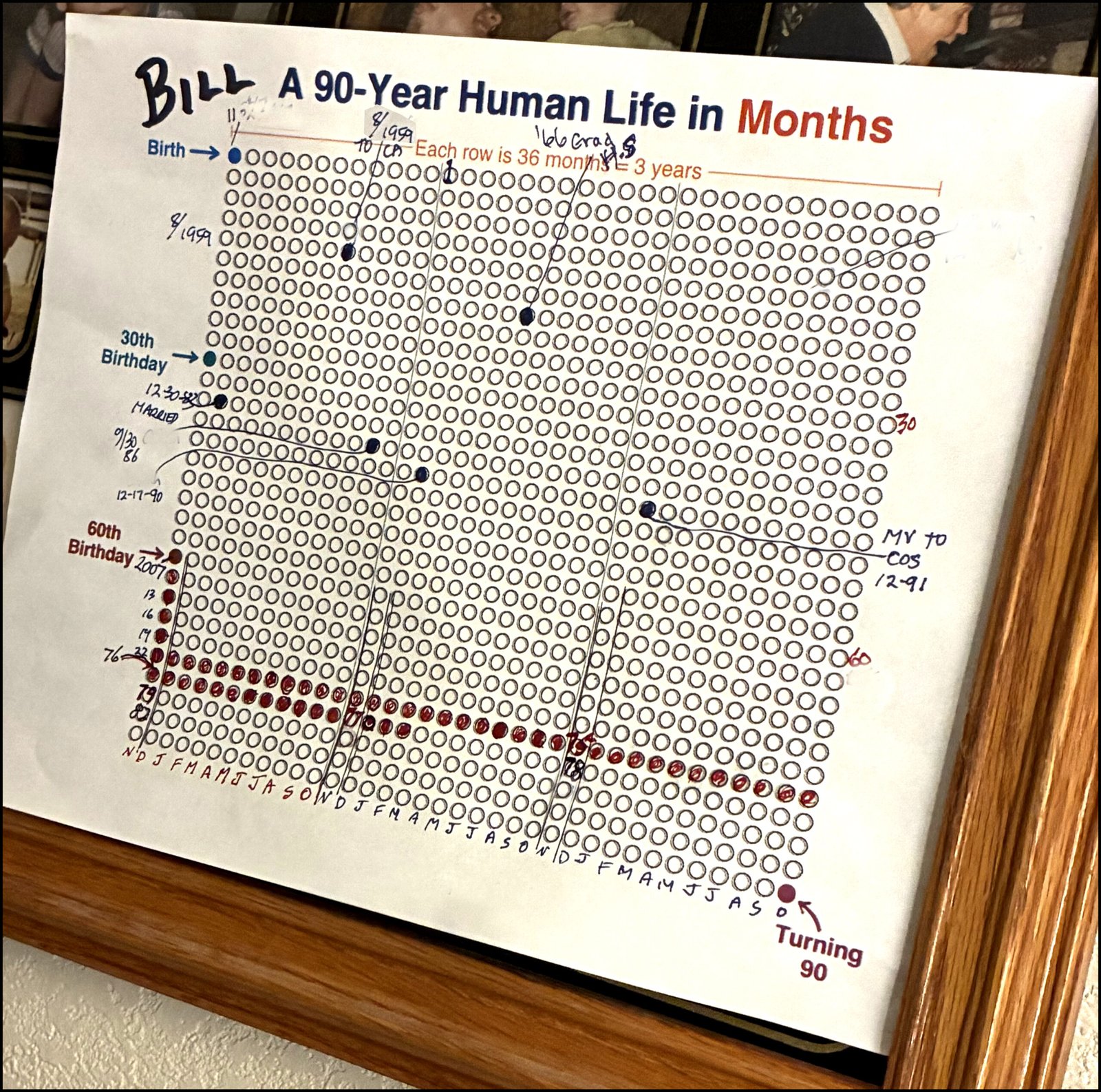 BILL A 90-Year Human Life in Months